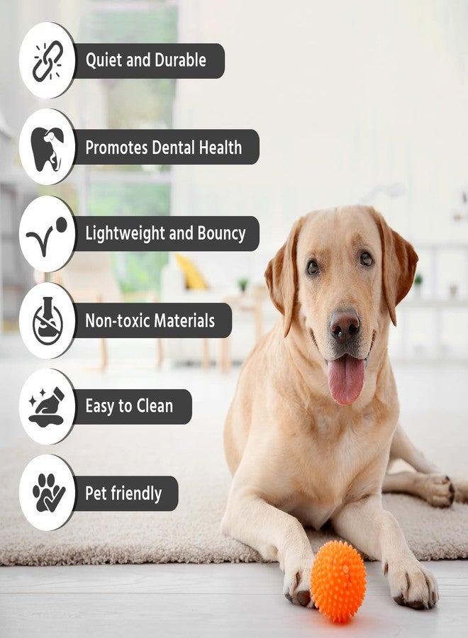 تريكسي كرة القنفذ من تريكسي، صامتة، مصنوعة من مادة TPR، قطرها 12 سم - Image 5